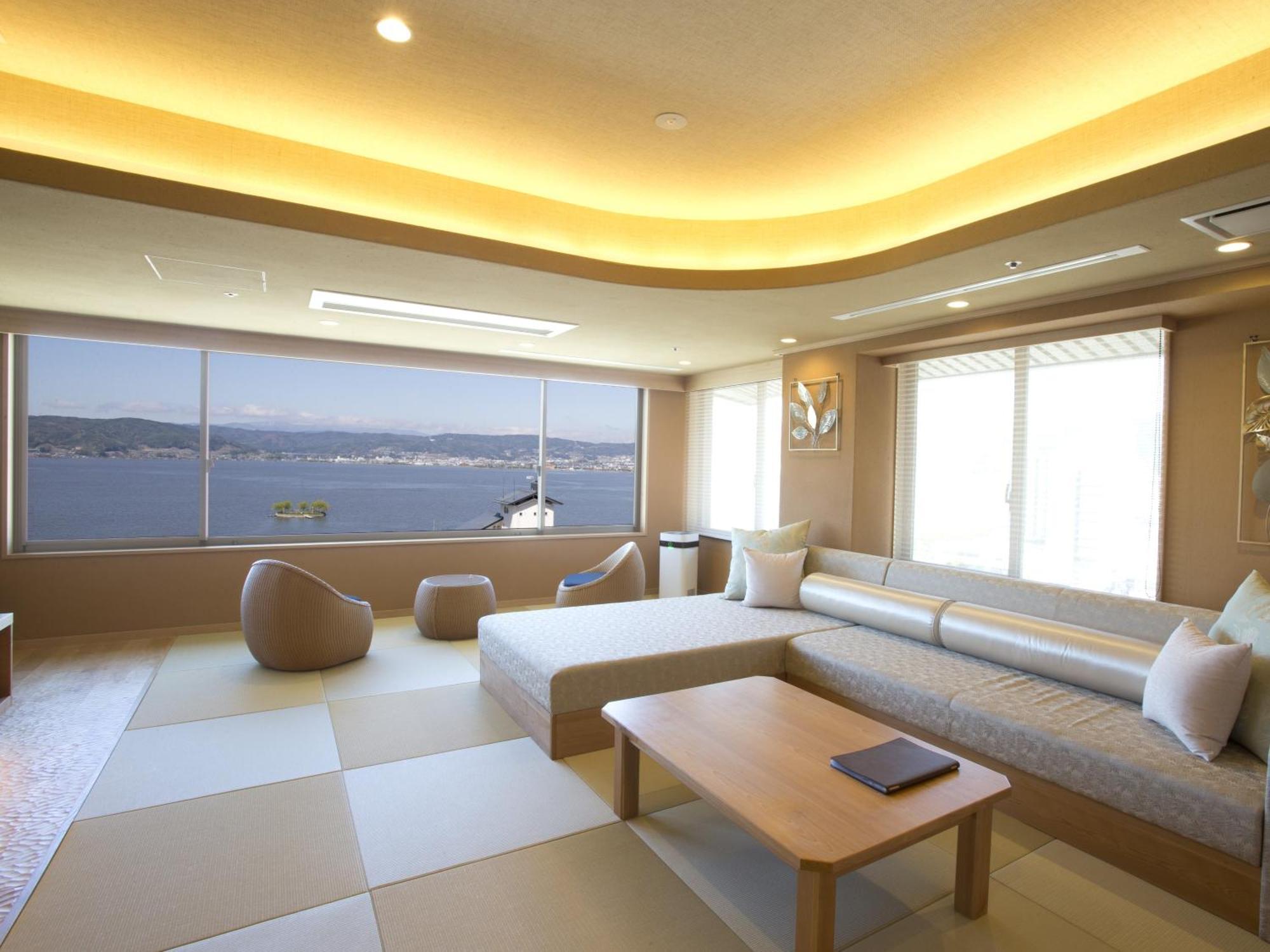 Hamanoyu Hotell Suwa  Exteriör bild