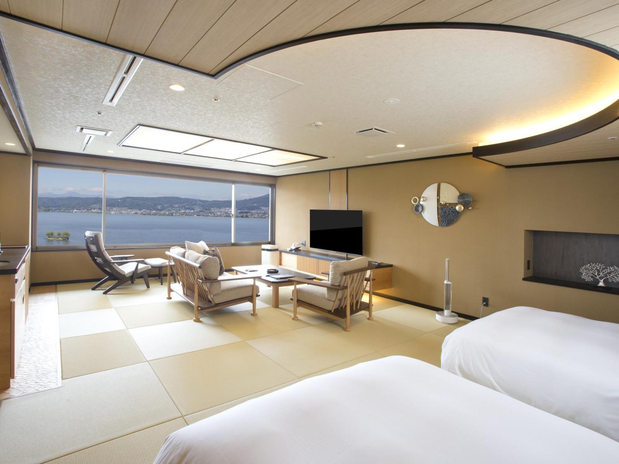 Hamanoyu Hotell Suwa  Exteriör bild