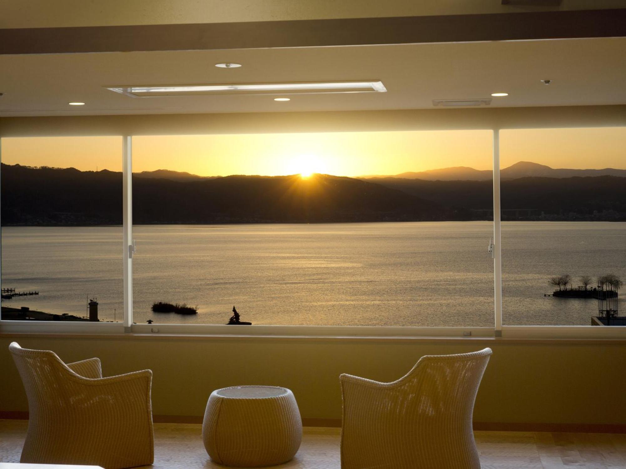 Hamanoyu Hotell Suwa  Exteriör bild