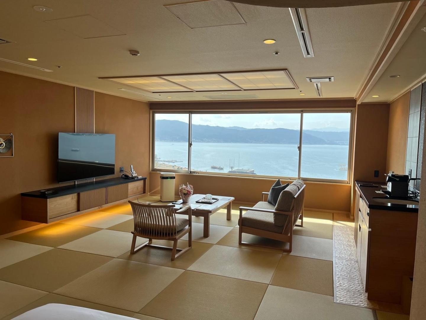 Hamanoyu Hotell Suwa  Exteriör bild