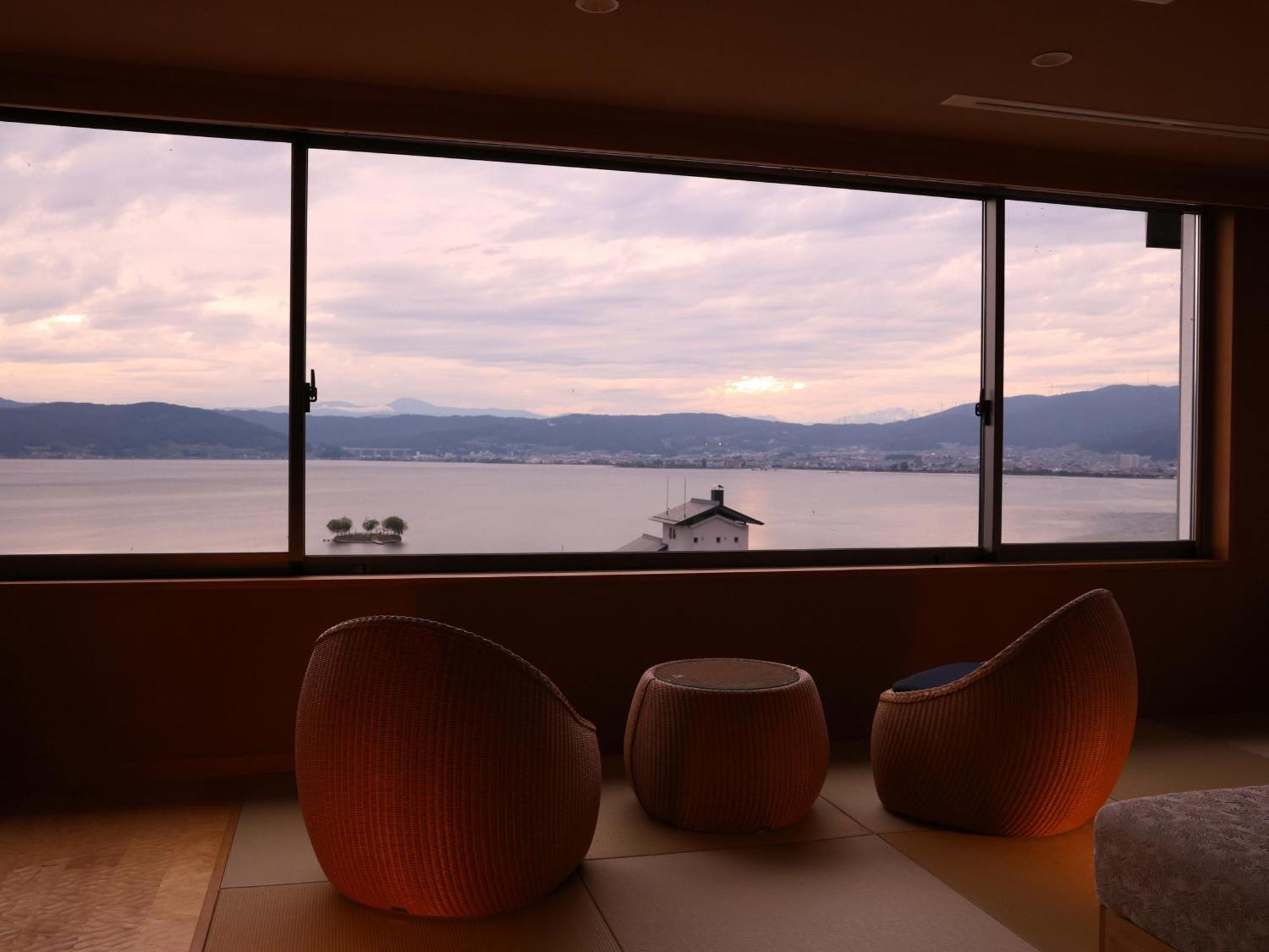 Hamanoyu Hotell Suwa  Exteriör bild