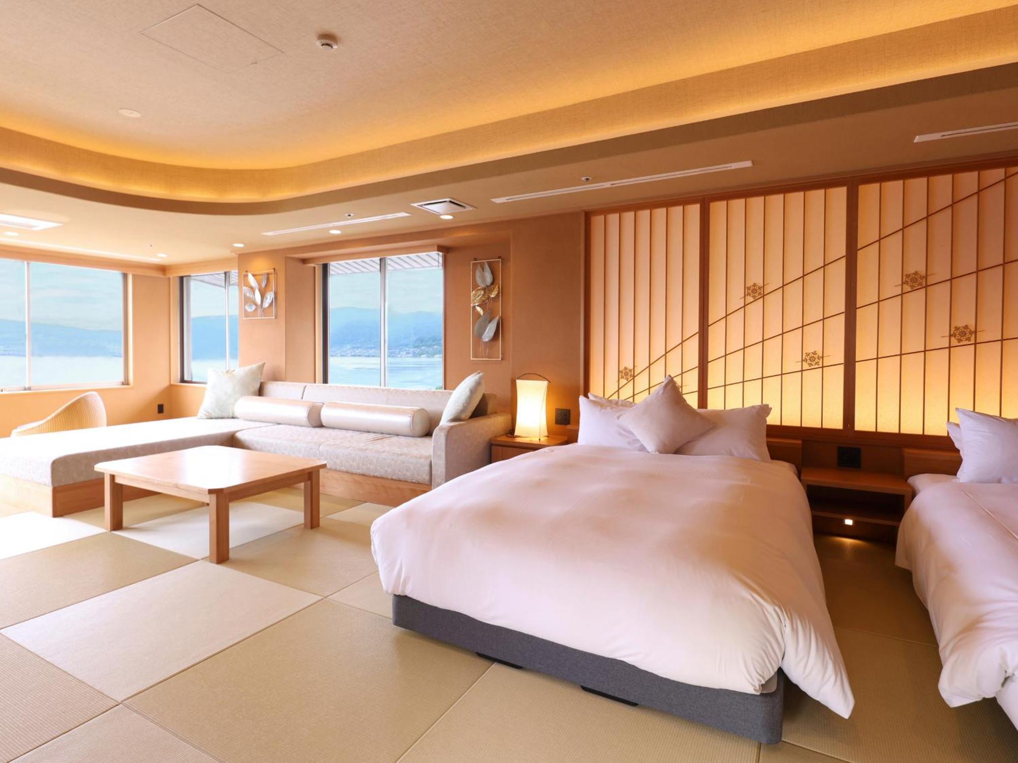 Hamanoyu Hotell Suwa  Exteriör bild
