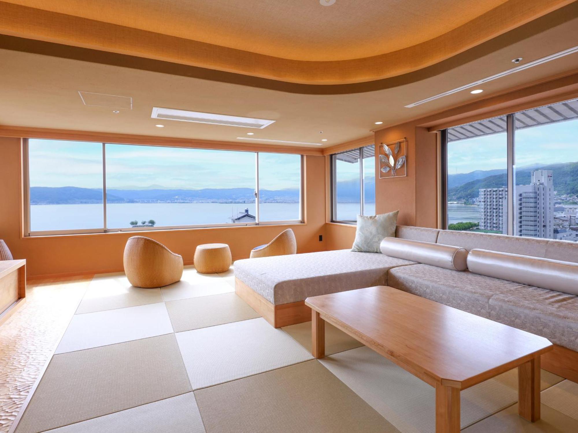 Hamanoyu Hotell Suwa  Exteriör bild